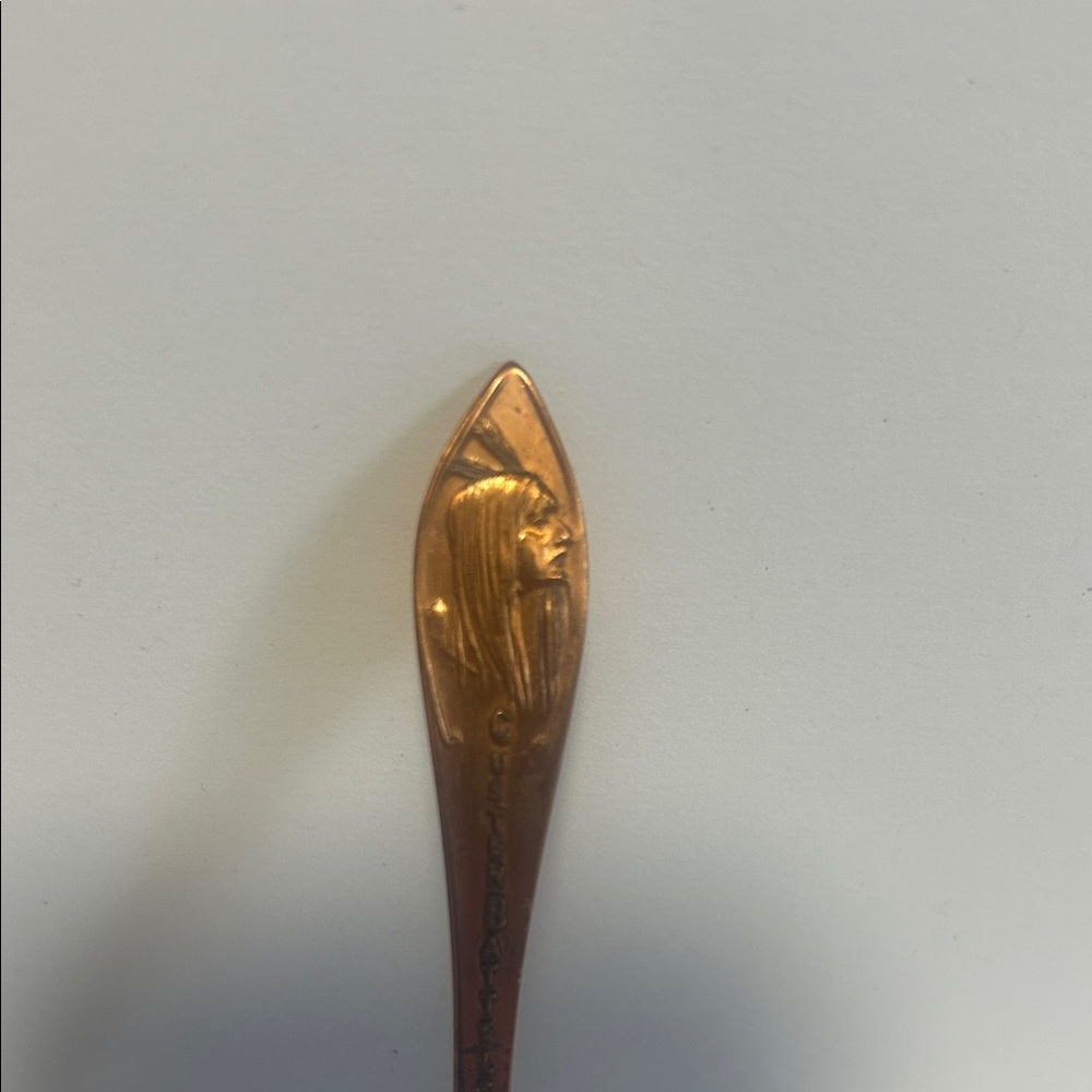 Solid copper Decorative Spoon - Picture 2 of 5